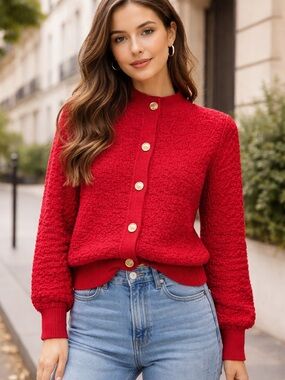 NWOT H&M textured knit cardigan